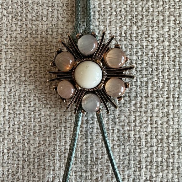 Altar'd State Antique Gold Layered Necklace with Pendant - NEW WITH TAG - Picture 2 of 9